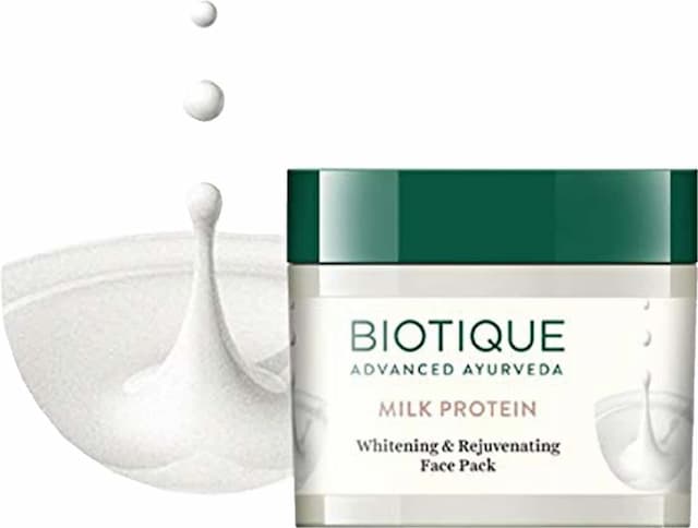 Biotique Milk Protein Whitening &Amp; Rejuvenating Face Pack 50 Gm
