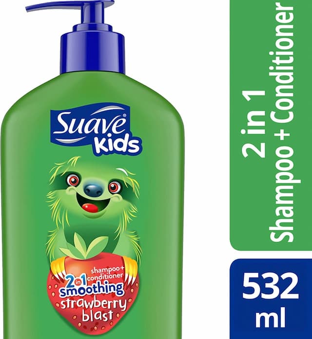 Suave Kids Shampoo 2 In 1 Strawberry Smoother - 532ml