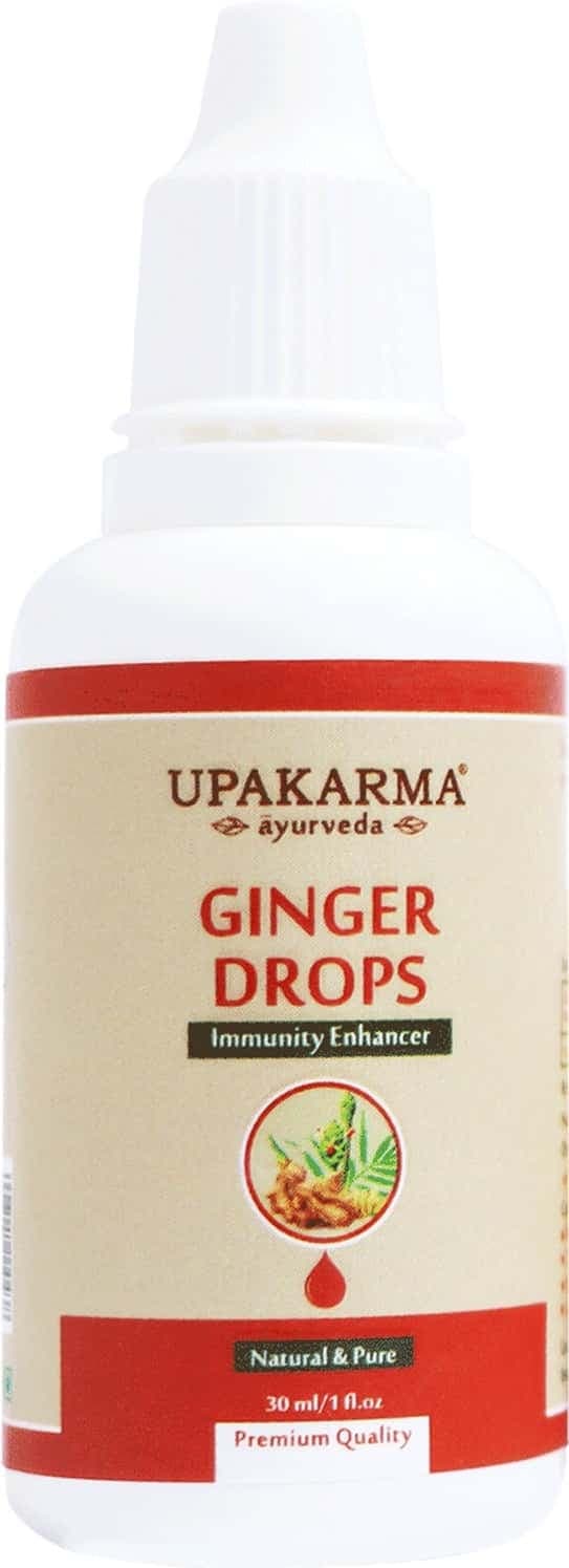 Upakarma Ayurveda Ginger Drops An Ayurvedic Herb Drops To Boost Immunity And Strength- 30ml