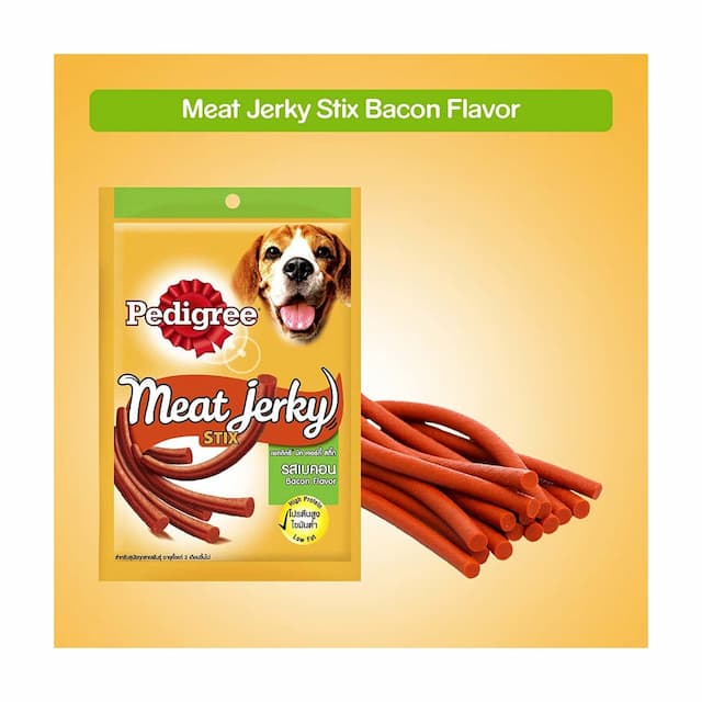 Pedigree Meat Jerky Stix Bacon Dog Food 60 Gm