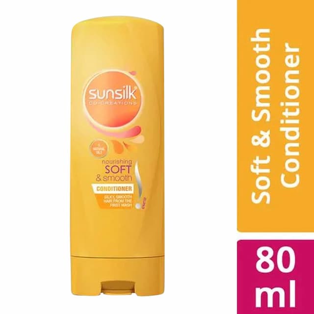 Sunsilk Nourishing Soft And Smooth Conditioner 80 Ml