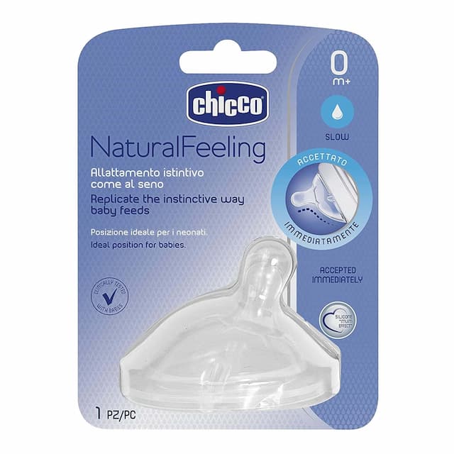 Chicco Natural Feeling Treat Regular Flow 0m+