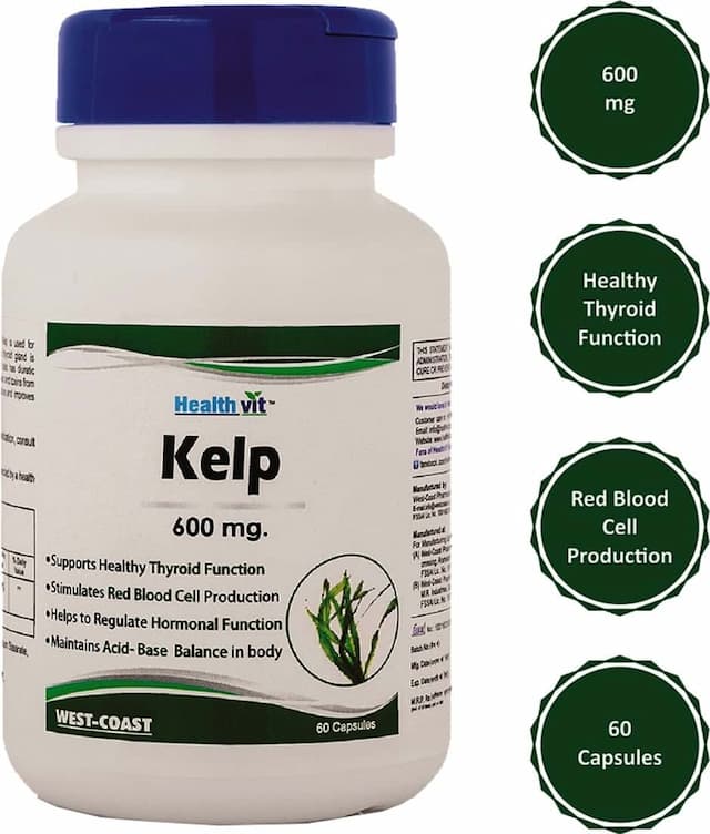 Healthvit Kelp 600 Mg - 60 Capsules