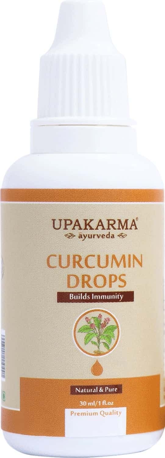 Upakarma Ayurveda Curcumin|Haldi|Turmeric Extract Drops Ayurvedic Drops- 30ml