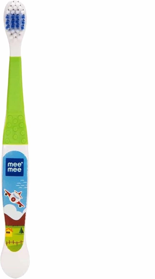 Mee Mee Easy Grip Toothbrush - Green - 1 Unit