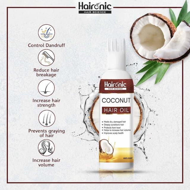 Haironic Hair Science Coconut Hair Oil 100ml