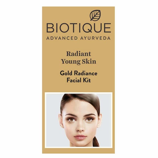 Biotique Gold Radiance Facial Kit For All Type Skin 65 Gm