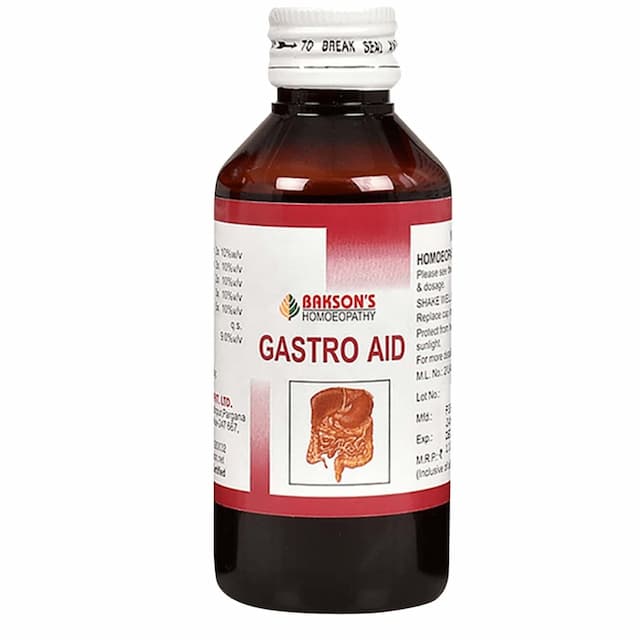 Baksons Gastro Aid Syrup 115 Ml