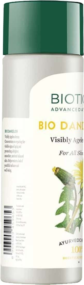 Biotique Bio Dandellion ( Ageless Lightening Serum) For All Skin Types 190 Ml