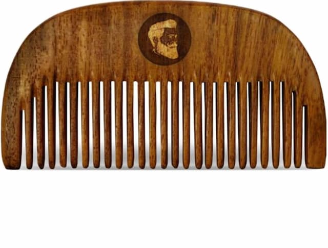 Beardo Compact Wooden Comb