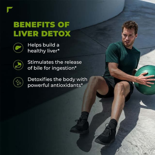 Swisse Ultiboost Liver Detox Supplement For Complete Liver Support Cleansing And Detox - 60 Tablets