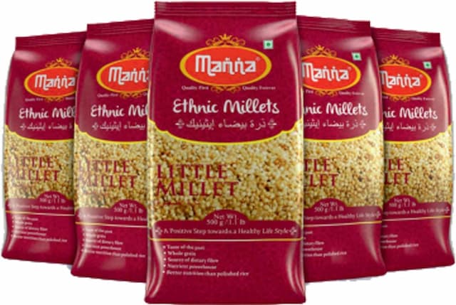 Manna Little Millet 500g Pouch|Nutrition Food|Low Glycemic Index, Gluten Free