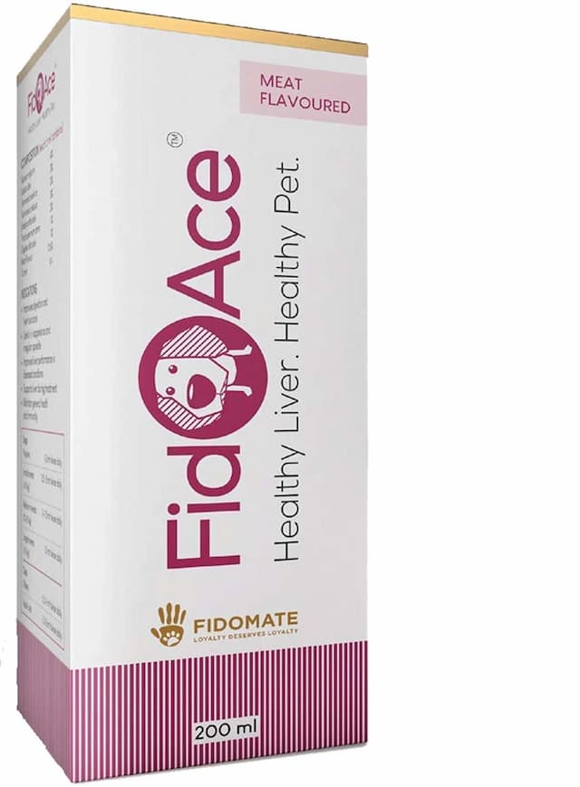 Fidoace Liver Tonic For Dogs, Pets Liver Syrup - 200 Ml