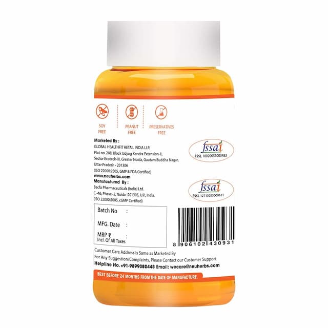 Neuherbs Triple Immune - C Immunity Booster Tablets Bottle Of 60