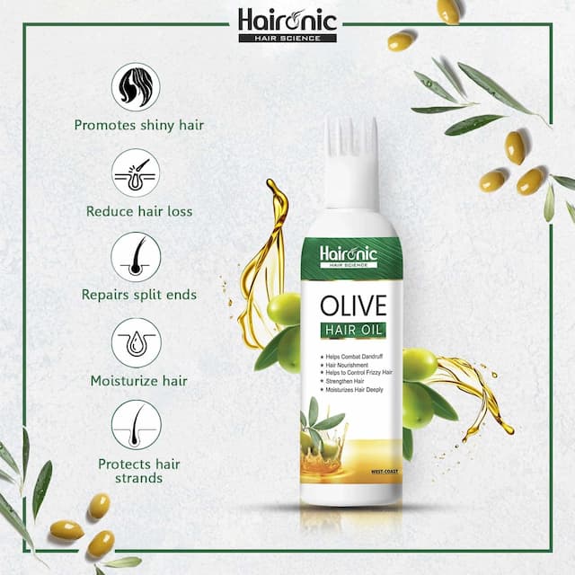 Haironic Hair Science Olive Hair Oil - 100ml