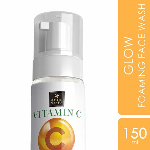 Good Vibes Vitamin C Glow Foaming Facewash- 150 Ml