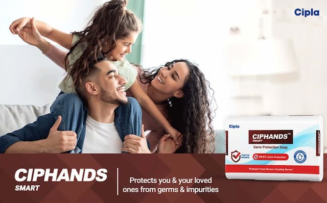 Ciphands Smart-Germ Protection Soap-75gm