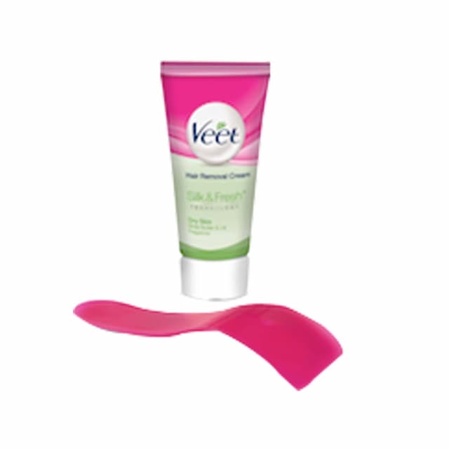 Veet Silk & Fresh Hair Removal Cream Dry Skin Tube Of 25 - G