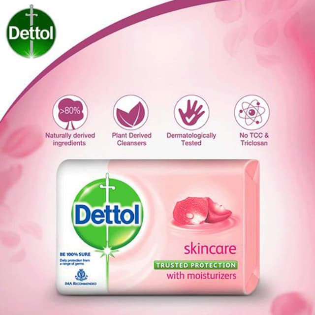 Dettol Skincare Bathing Soap Bar - 125g