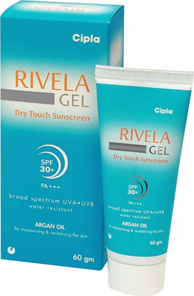 Rivela Spf 30 Plus Tube Of 60gm Sunscreen Gel