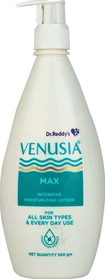 Venusia Max Intensive Moisturizing Lotion, Repairs Dry Skin, Provides Soft & Smooth Skin, 500gm