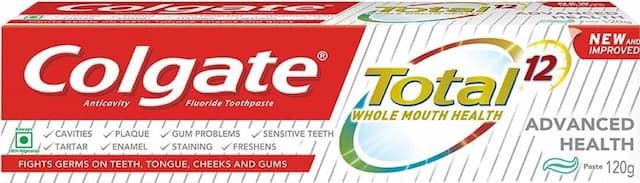 Colgate Total Advanced Health Anticavity Toothpaste - 120g