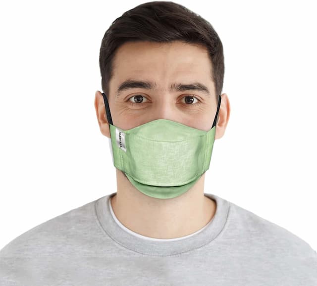 Carriall Adult Unisex 3 Layer Reusable,Washable Cotton Mask (Camsl072) Pack Of 3