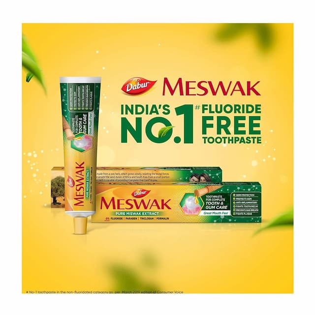 Dabur Meswak Complete Oral Care Toothpaste 2*200 Gm