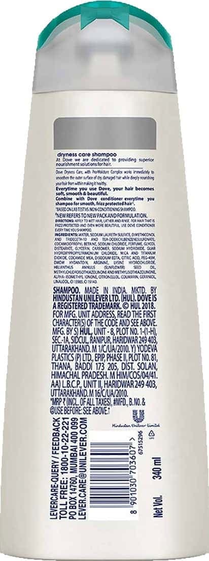 Dove Dryness Care Shampoo - 340 Ml