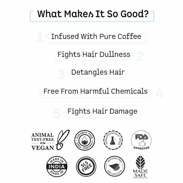 Mcaffeine Naked & Raw Coffee Hair Conditioner- 250ml