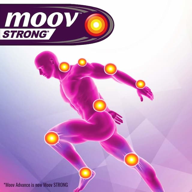 Moov Strong Diclofenac Pain Relief Gel 50g With Free Dettol Antiseptic Liquid - 125ml