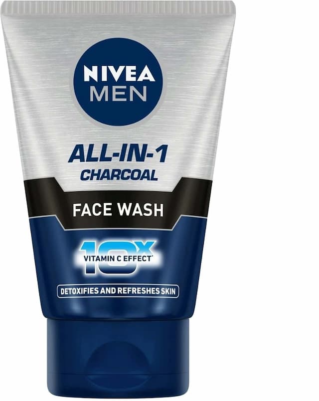 Nivea Men All In One Charcoal Facewash - 100g