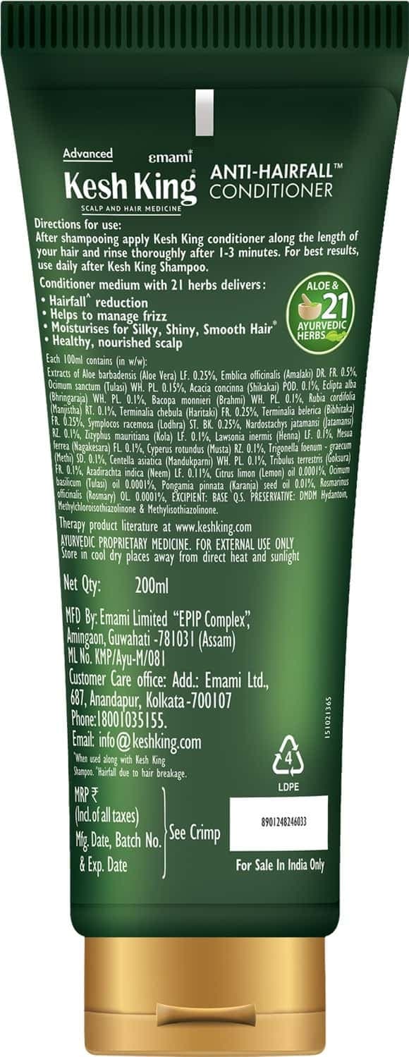 Kesh King Scalp And Hair Medicine Anti-Hairfall Conditioner - 200 Ml