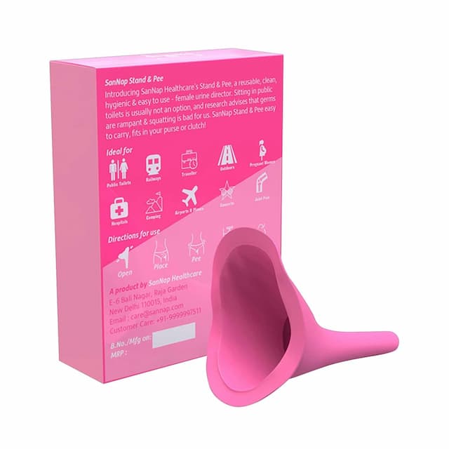 Sannap Stand And Pee Disposable Female Urine Director For Women Funnels