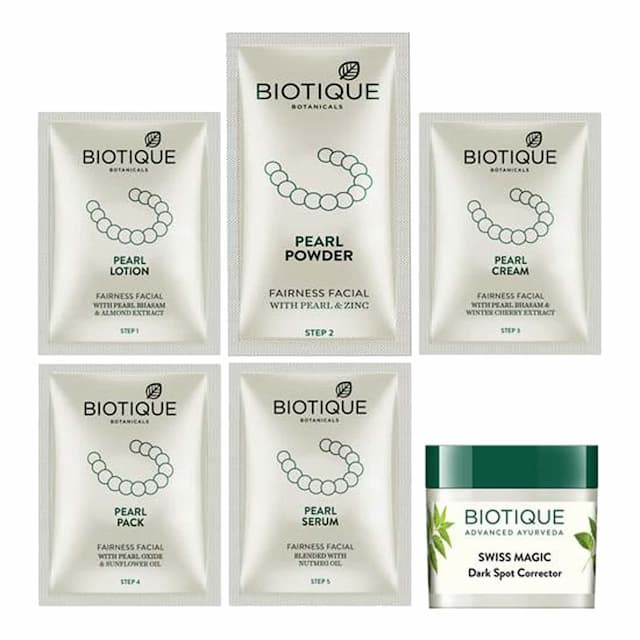 Biotique Pearl White Facial Kit 65 Gm