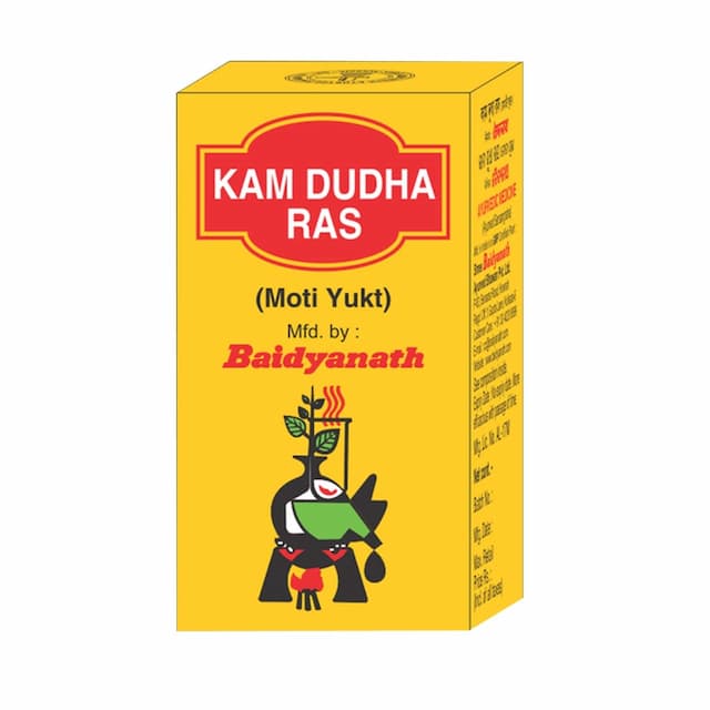 Baidyanath Kamadudha Ras Tablet 25