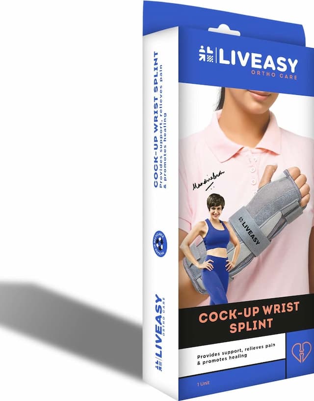 Liveasy Ortho Care Cock-Up Wrist Splint Universal