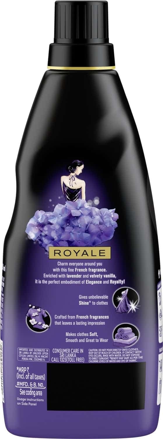 Comfort Perfume Deluxe Royale Fabric Conditioner - 850ml