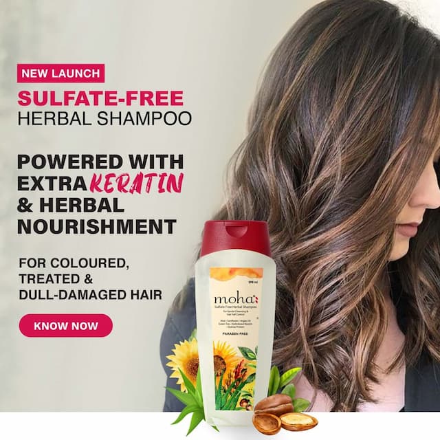 Moha Sulfate Free Herbal Shampoo 100ml