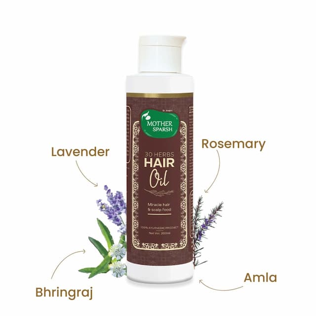 Mother Sparsh30 Herbs Natural Hair Oil -200ml