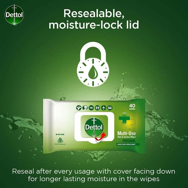 Dettol Back To Office Kit (Clinical Strength Sanitizer, Disinfectant Wipes & Disinfection Spray)