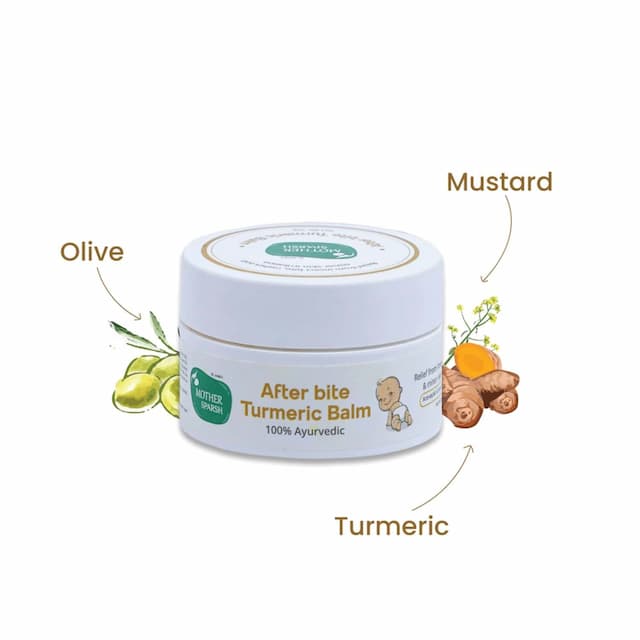 Mother Sparsh After Bite Turmeric Balm For Rashes And Mosquito Bites- 25gm