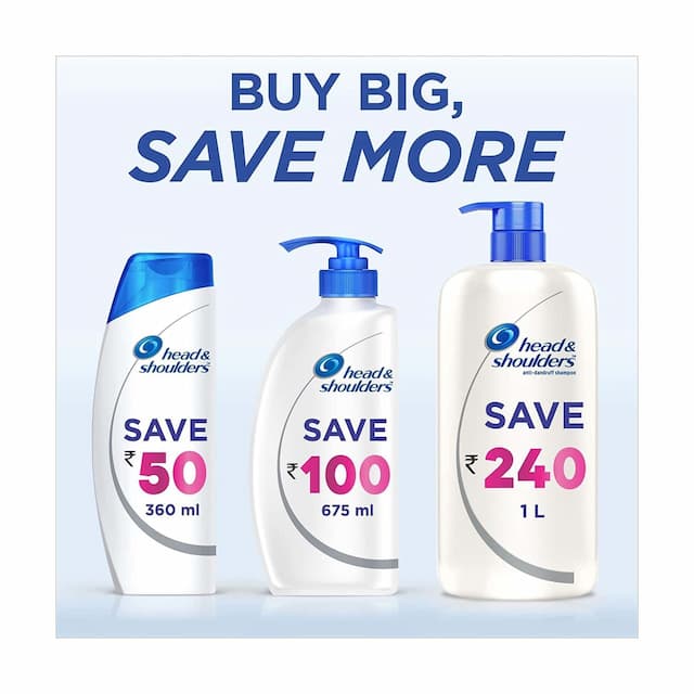 Head And Shoulders Smooth And Silky Shampoo 1 Litre