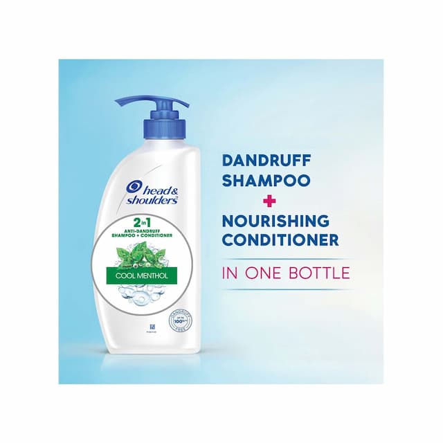 Head And Shoulders Cool Menthol 2-In-1 Shampoo + Conditioner 650 Ml
