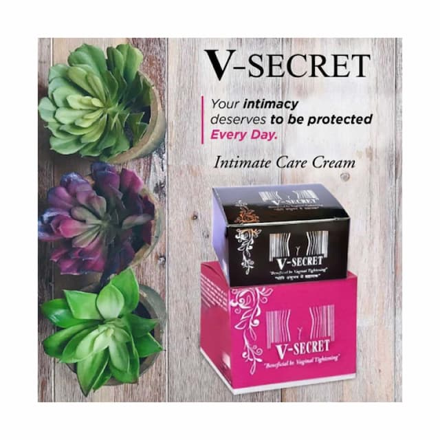 Zenvista Meditech Pleasure Enhancemen V Secret Intimate Moisturizer Cream Natural 15 Gm