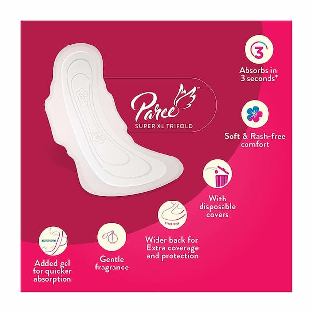Paree Plus Super Soft Xl Sanitary Pads 30