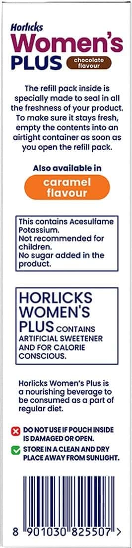 Horlicks Women'S Plus Chocolate Refill - 400 Gm