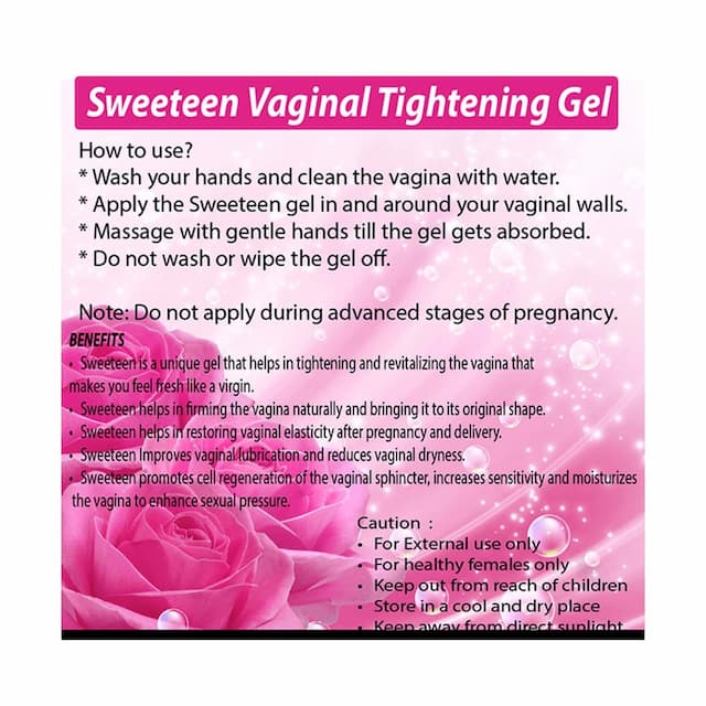 Sweeteen Vaginal Tightening### Revitalizing &Amp; Juvenile Gel 50 Gm