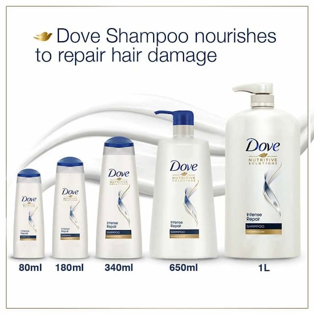 Dove Intense Repair Shampoo - 650 Ml