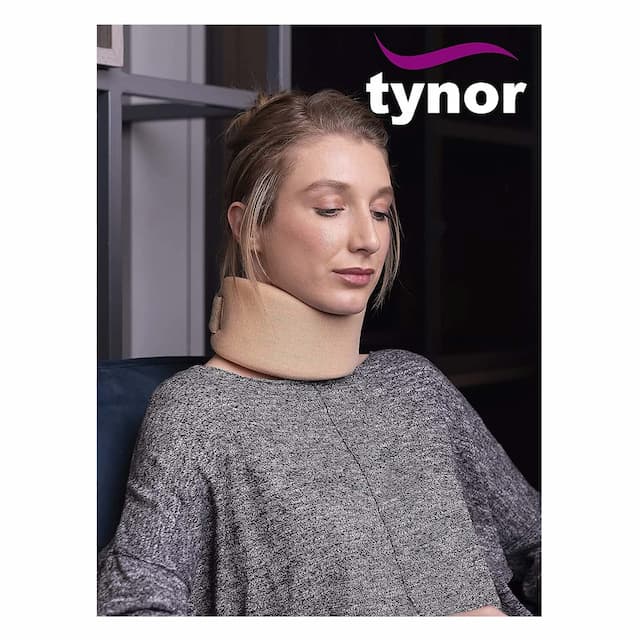 Tynor Cervical Collar Soft With Chin Size Medium 1
